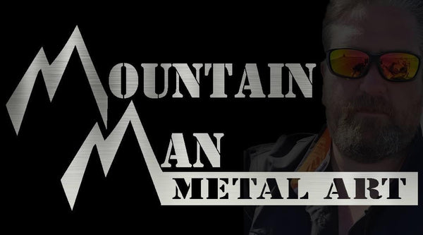 Mountain Man Metal Art - American Made in the Black Hills of South Dakota