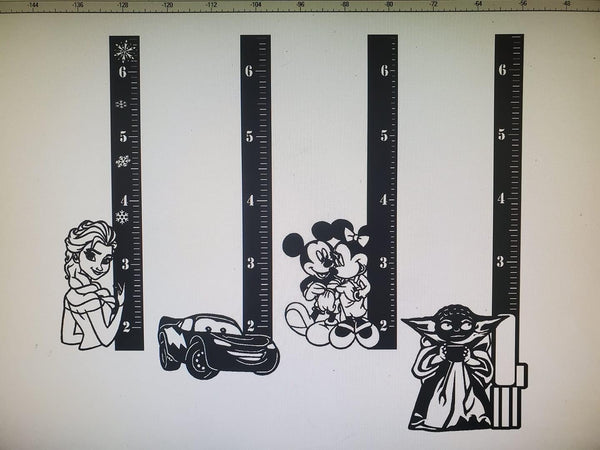 Steel Measuring stick growth chart