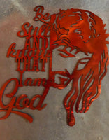 Be still and know that I am God