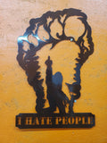 Big Foot "I hate people"