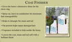 EquiScentials Coat Finisher