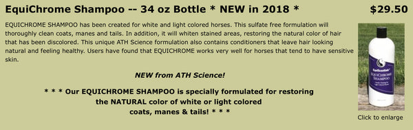 EquiScentials Equichrome whitening shampoo