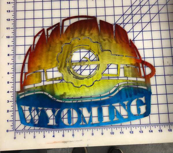 Wyoming Miner Helmet
