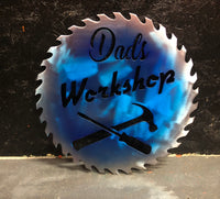 Dads workshop saw blade