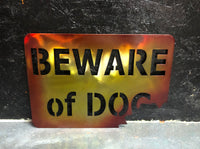 Beware of dog