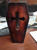Coffin Tea light candle holder