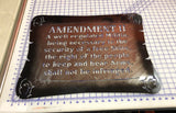 2nd Amendment plaque